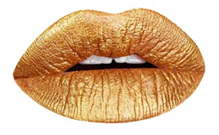 Aromi Beauty - Metallic Liquid Lipstick, Gold Digger